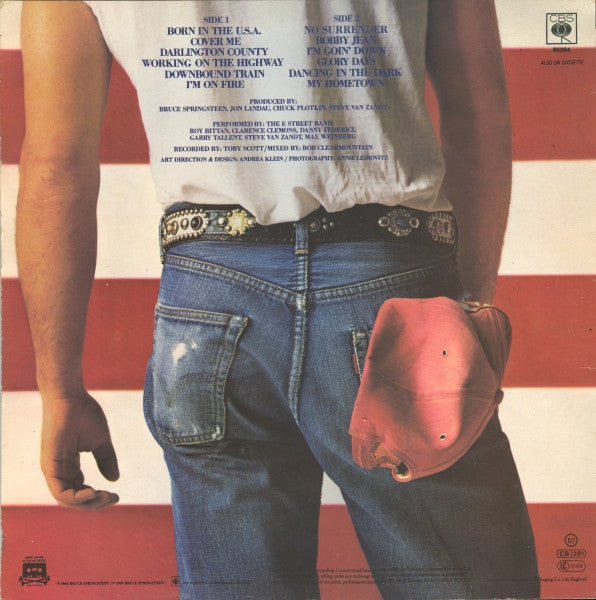 Bruce Springsteen : Born In The U.S.A. (LP, Album, Sun)
