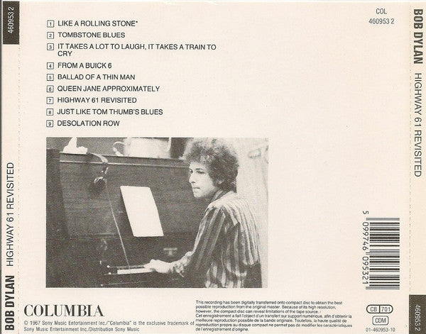 Bob Dylan : Highway 61 Revisited (CD, Album, RE)