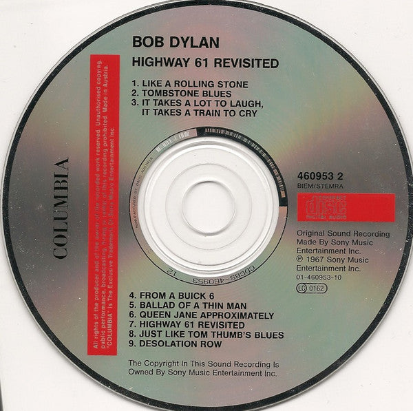Bob Dylan : Highway 61 Revisited (CD, Album, RE)
