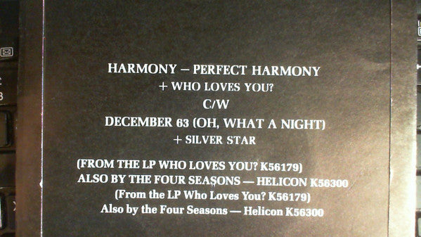 The Four Seasons : December '63 (7", EP, dif)