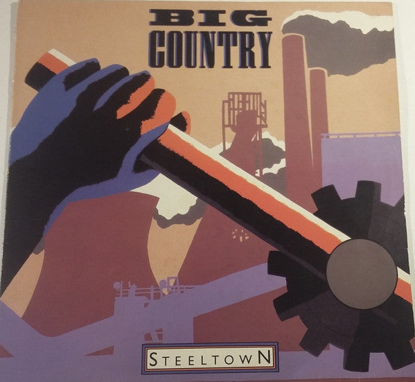 Big Country : Steeltown (LP, Album, NON)