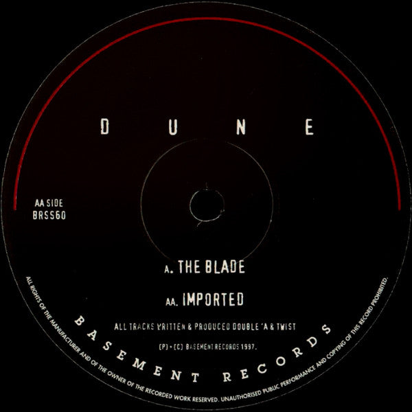 Dune : The Blade / Imported (12")