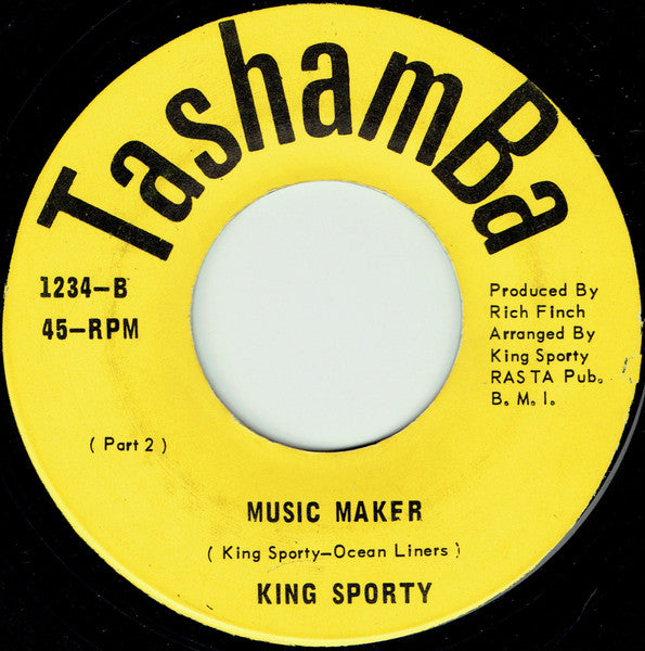 King Sporty : Music Maker (7")