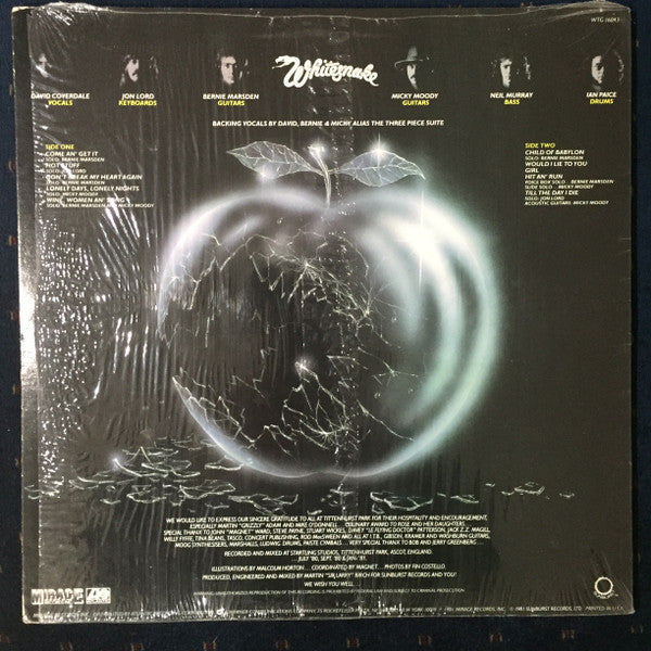 Whitesnake : Come An’ Get It (LP, Album)