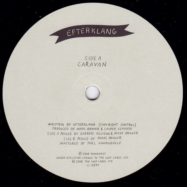 Efterklang : Caravan (7", Single, Ltd, Num)