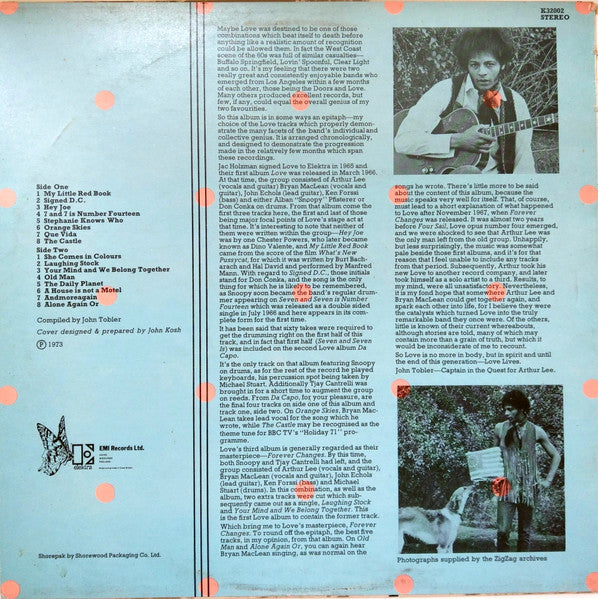 Love : Elektra Masters (LP, Comp)