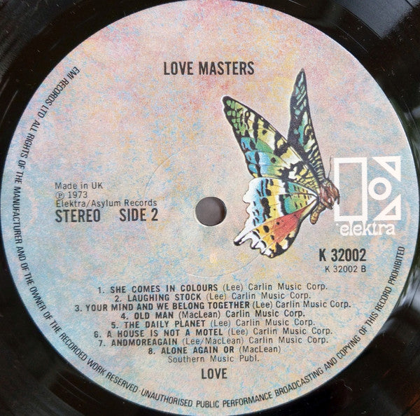 Love : Elektra Masters (LP, Comp)