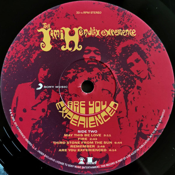 thumbnail interactive-video image 1 of Jimi Hendrix - Are You Experienced (2014 Vinyl LP) – Sony Legacy, 12 1 of 5