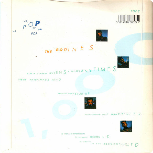 The Bodines : Skankin Queens A Thousand Times (7")