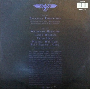 Zodiac Mindwarp & The Love Reaction* : Backseat Education (12")
