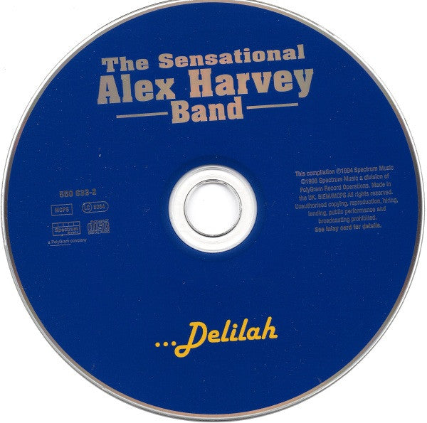 The Sensational Alex Harvey Band : Delilah (CD, Comp, RE)