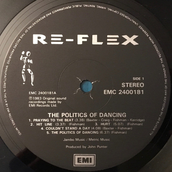 Re-Flex (2) : The Politics Of Dancing (LP, Album)
