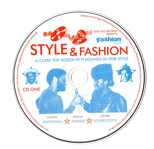 Various : Style & Fashion (A-Class Top Notch Hi Fi Sounds In Fine Style) (2xCD, Comp)