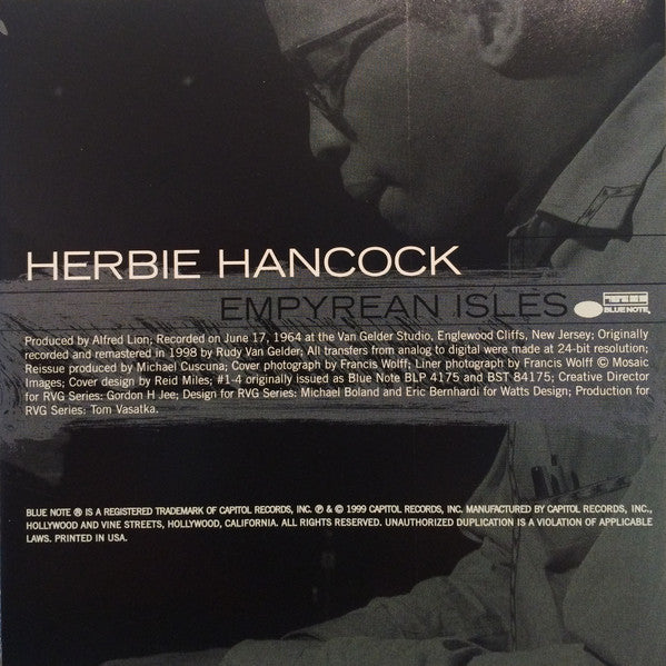 Herbie Hancock : Empyrean Isles (CD, Album, RE, RM)