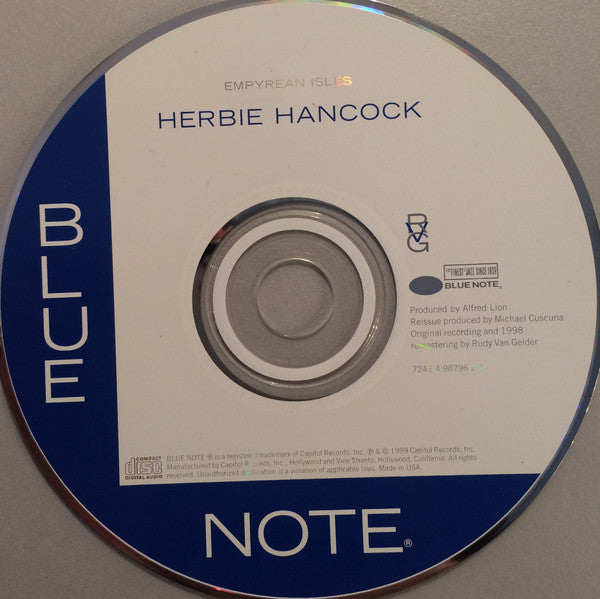 Herbie Hancock : Empyrean Isles (CD, Album, RE, RM)