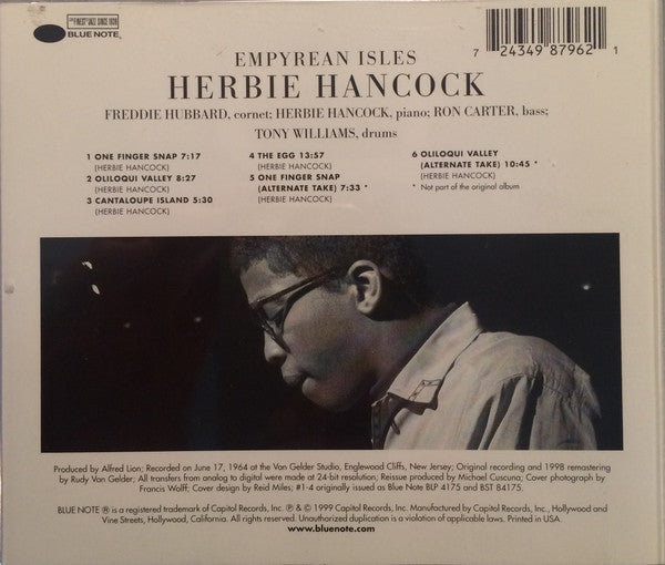 Herbie Hancock : Empyrean Isles (CD, Album, RE, RM)