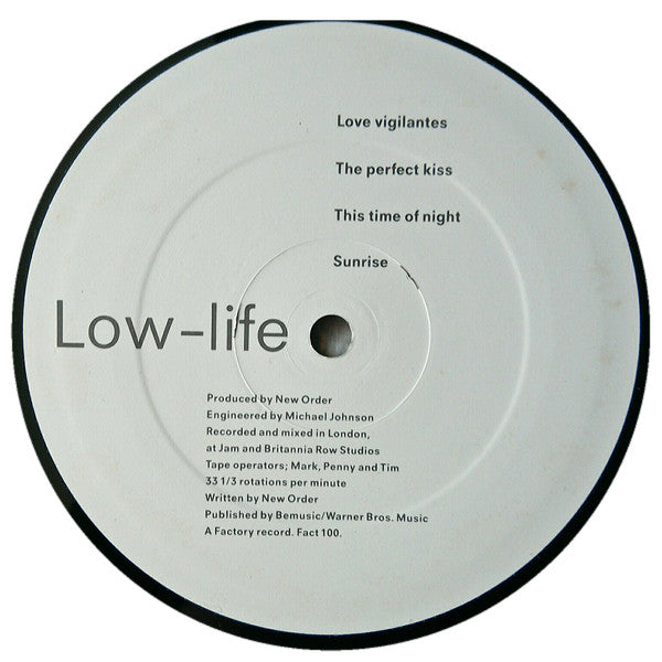 New Order : Low-life (LP, Album, Dis)
