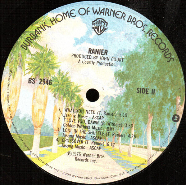 Tom Ranier : Ranier (LP, Album, Los)