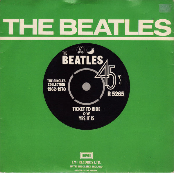 The Beatles : Ticket To Ride c/w Yes It Is (7", Single, Mono, RE)