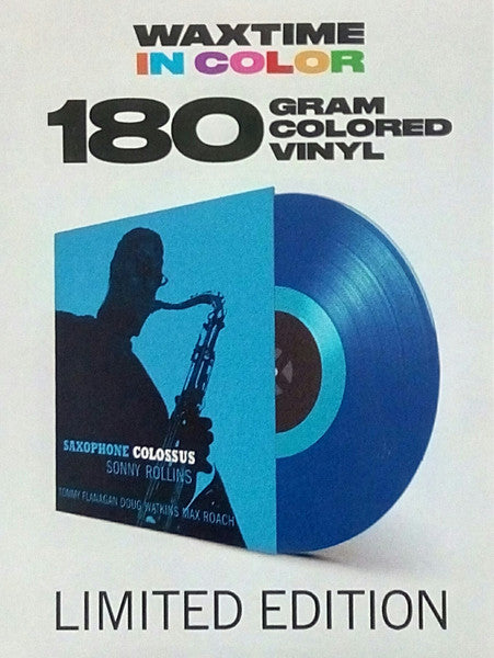 Sonny Rollins : Saxophone Colossus (LP, Album, Ltd, RE, Blu)