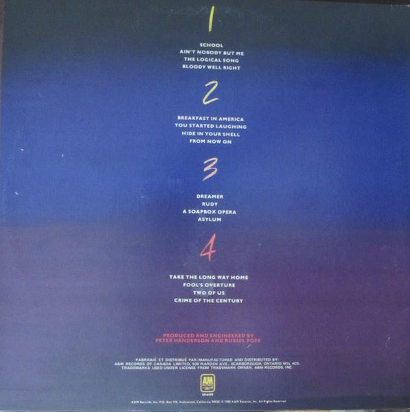 Supertramp : Paris (2xLP, Album, Gat)