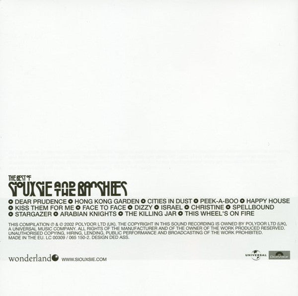 Siouxsie And The Banshees* : The Best Of Siouxsie And The Banshees (2xCD, Comp, RP)