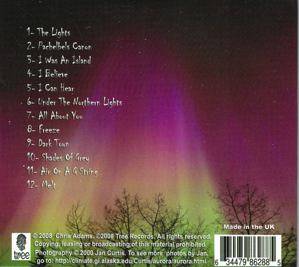 Chris Adams (23) : Under The Northern Lights (CD, Album)