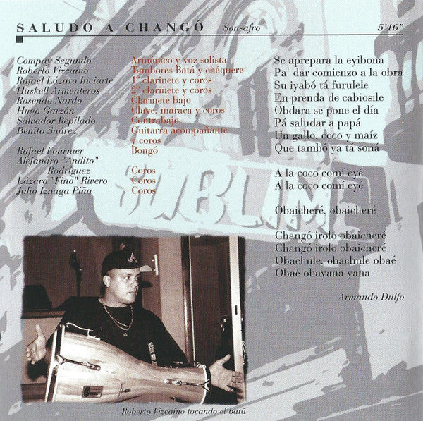 Compay Segundo : Calle Salud (CD, Album)