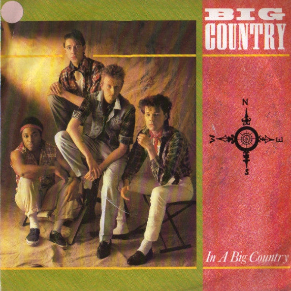 Big Country : In A Big Country (7", Single, Sil)
