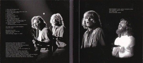 Creedence Clearwater Revival : Live At Woodstock (CD, Album, Gat)