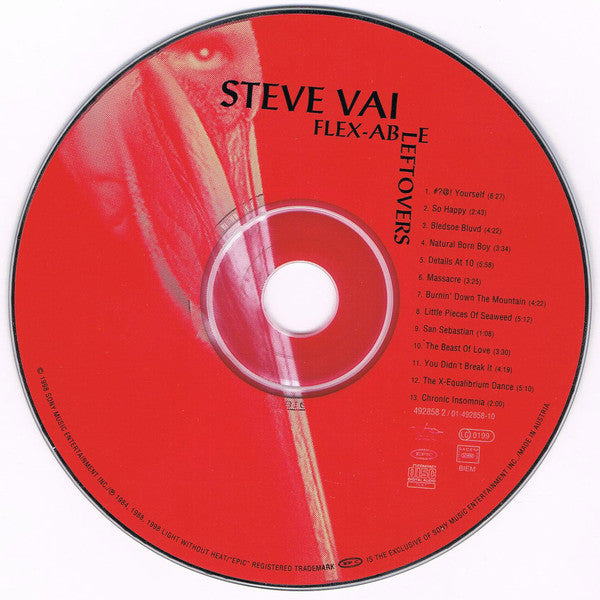Steve Vai : Flex-Able Leftovers (CD, Album, RE)
