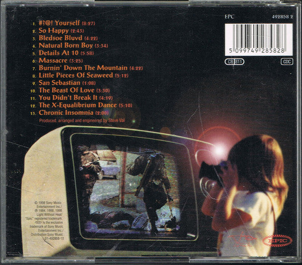 Steve Vai : Flex-Able Leftovers (CD, Album, RE)