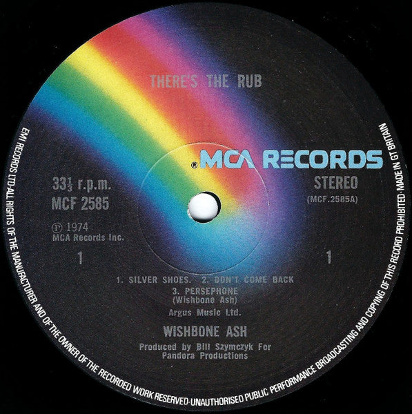 Wishbone Ash : There's The Rub (LP, Album)