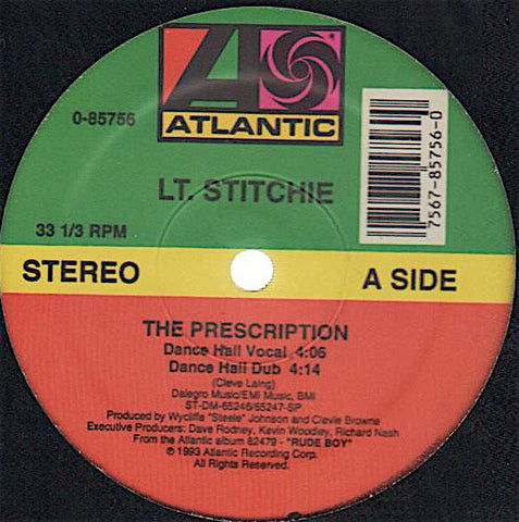 Lt. Stitchie* : The Prescription (12")