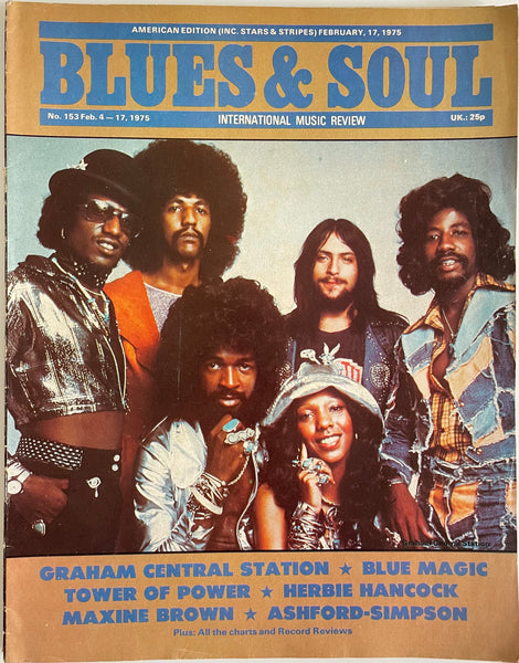 Blues & Soul Magazine - No. 154 Feb. 4-17, 1975