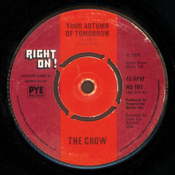 The Crow (5) : Your Autumn Of Tomorrow (7", Single, 4 P)