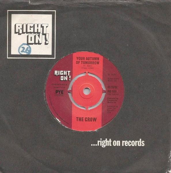 The Crow (5) : Your Autumn Of Tomorrow (7", Single, 4 P)