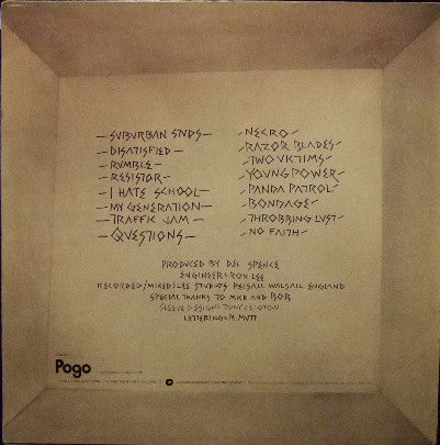 Suburban Studs : Slam (LP, Album)