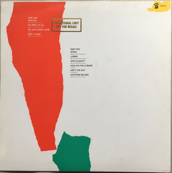 Genesis : Abacab (LP, Album, Emb)