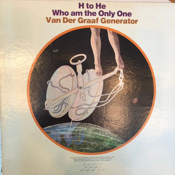 Van Der Graaf Generator : H To He Who Am The Only One (LP, Album)