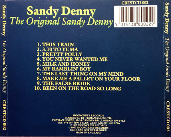 Sandy Denny : The Original Sandy Denny (CD, Comp, RE)
