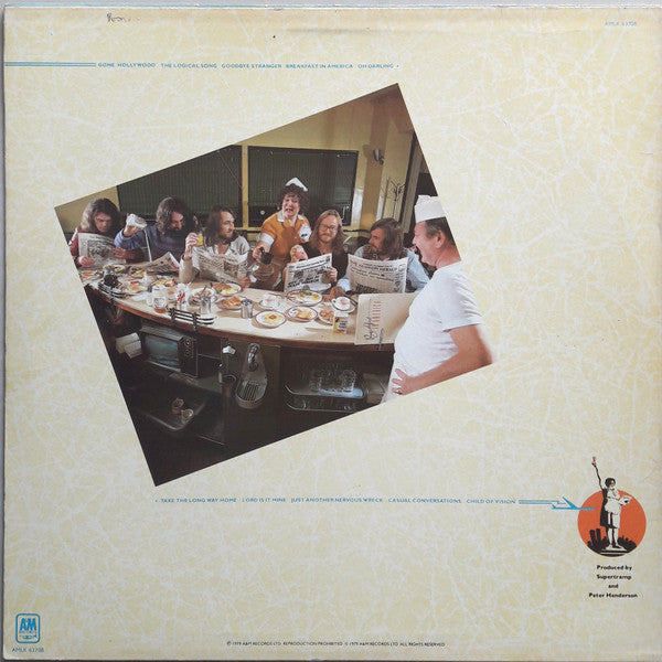 Supertramp : Breakfast In America (LP, Album)