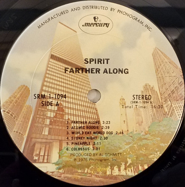Spirit (8) : Farther Along (LP, Album, San)
