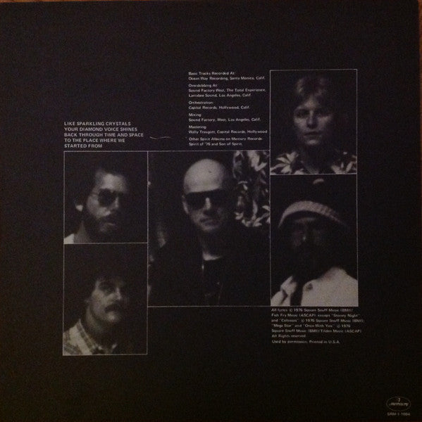 Spirit (8) : Farther Along (LP, Album, San)