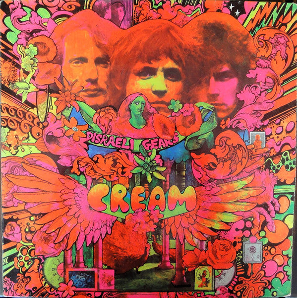 Cream (2) : Disraeli Gears (LP, Album, Ful)