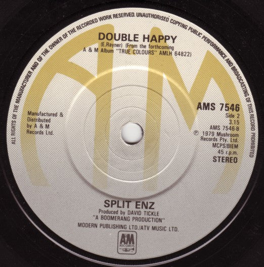 Split Enz : I Got You (7", Single)