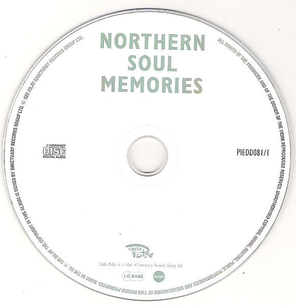 Various : Northern Soul Memories (2xCD, Comp)