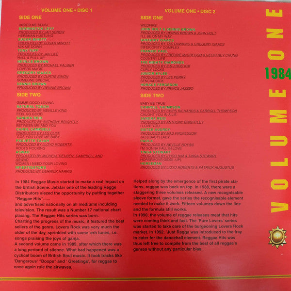Various : Reggae Hits Boxed Set Volume 1 (2xLP, Comp)