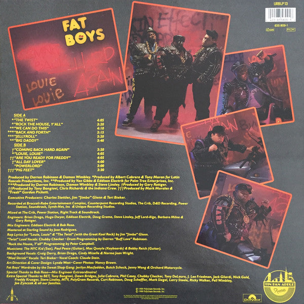 Fat Boys : Coming Back Hard Again (LP, Album)