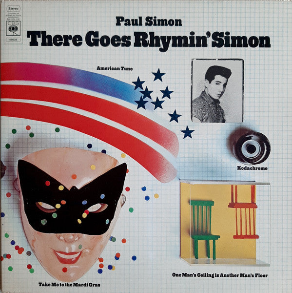 Paul Simon : There Goes Rhymin' Simon (LP, Album, Gat)
